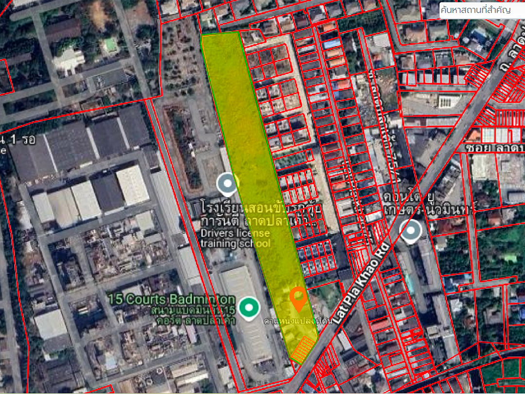Luxury Land for Sale – Ladprao Soi Lat Pla Kao 73 (11-1-83 Rai)